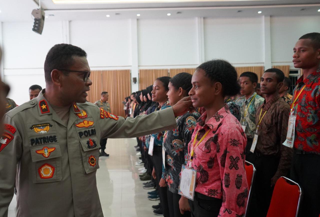 821 Casis Dinyatakan Lulus Penerimaan Bintara Polri Papuaku