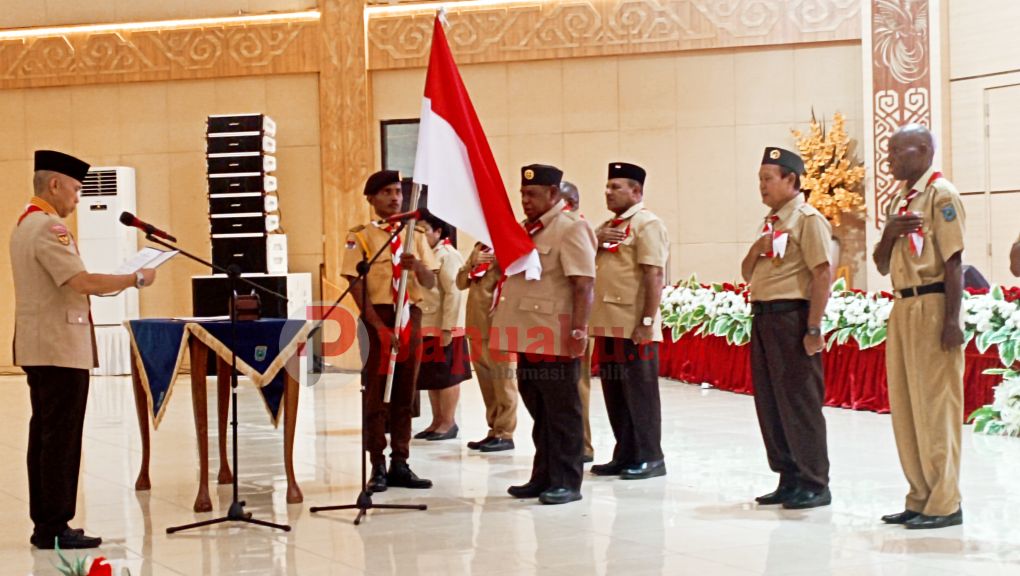 Sekjen Kwarnas Gerakan Pramuka Lantik Majelis Pembimbing Daerah Kwarda