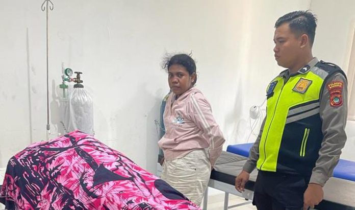 Korban meninggal akibat laka tunggal