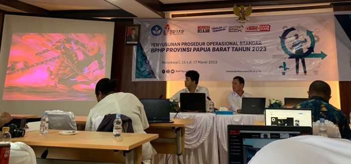 Penyusunan Prosedur Operasional Standart BPMP Papua Barat