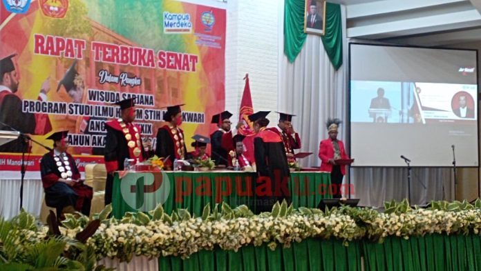 Rapat Senat Terbuka STIH Manokwari