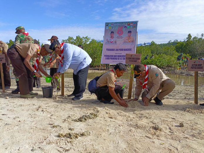 Penanaman Mangrove
